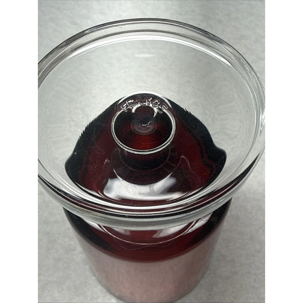 Luminarc France Ruby Red Cordial Liqueur Glass 4
